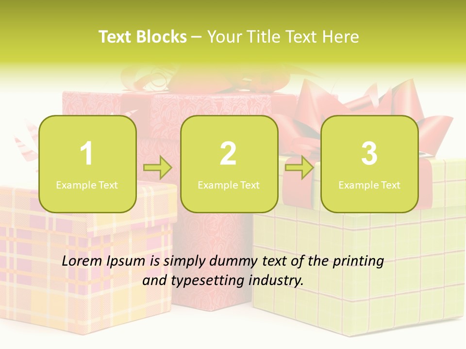 Gift Offer PowerPoint Template