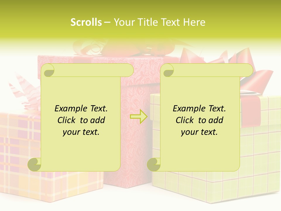 Gift Offer PowerPoint Template