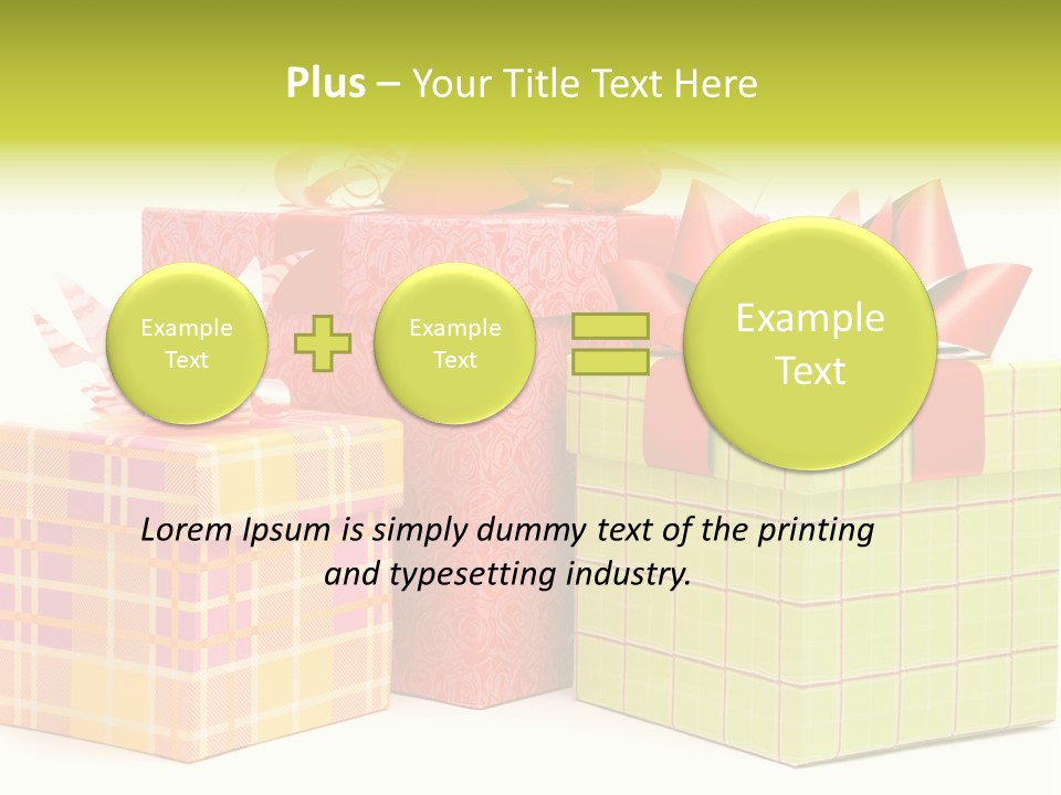 Gift Offer PowerPoint Template