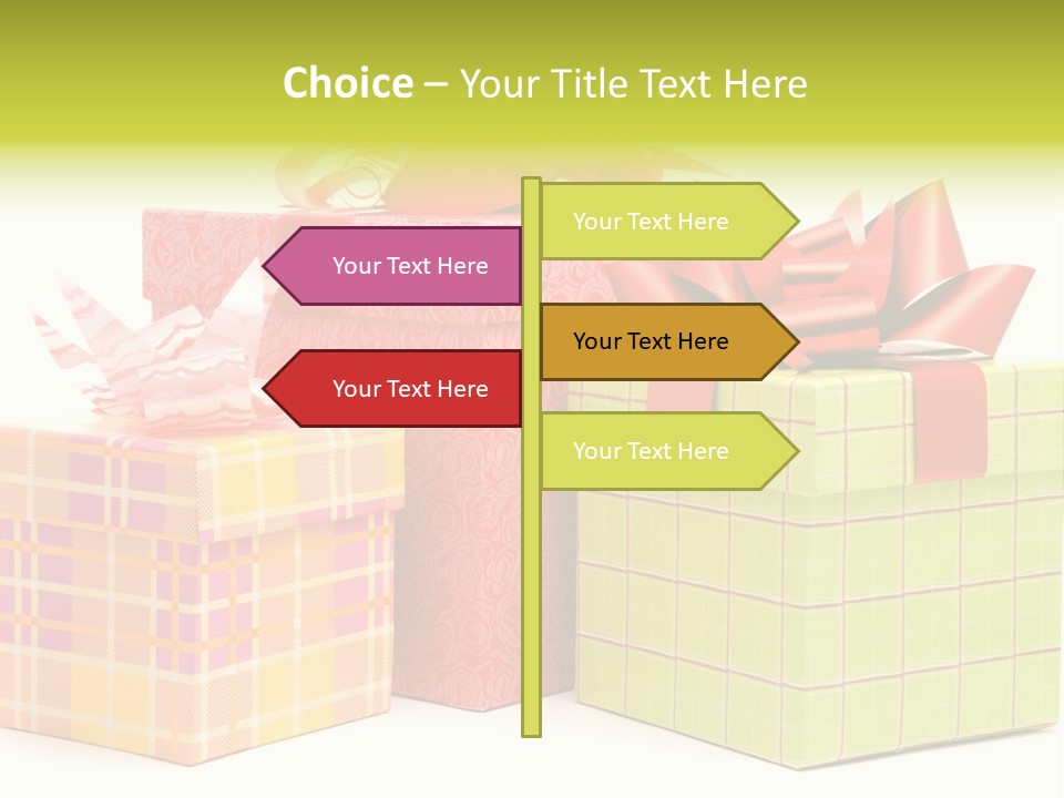 Gift Offer PowerPoint Template