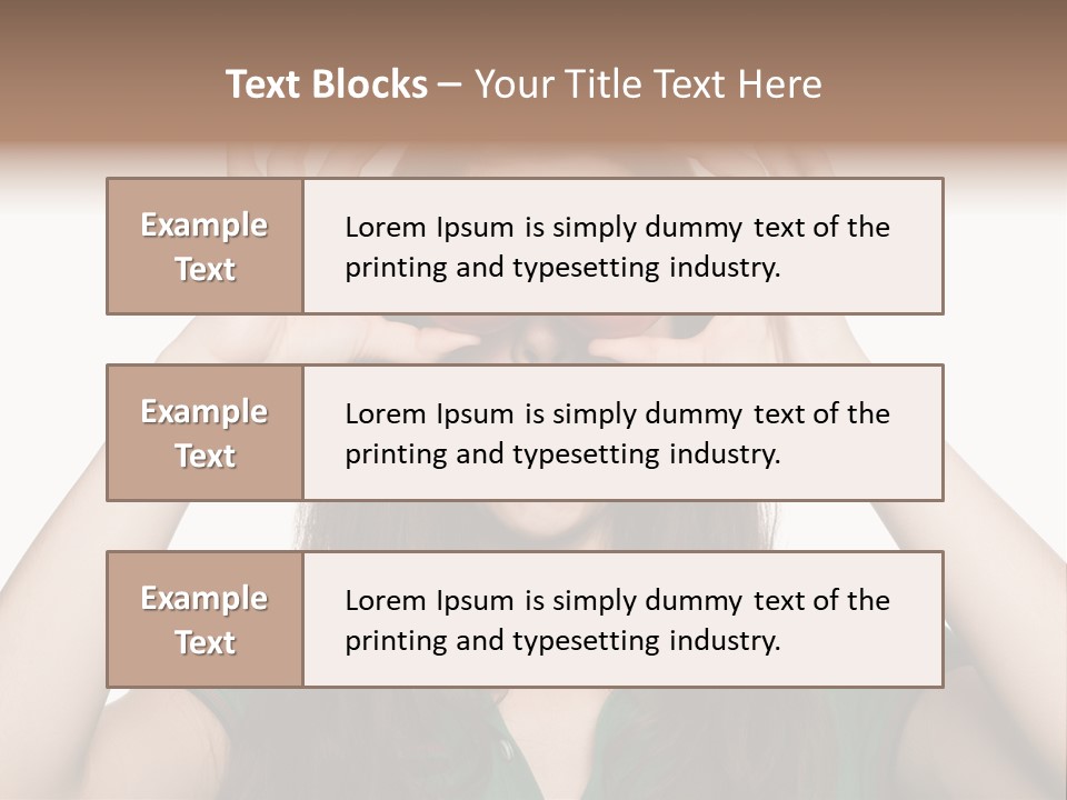 Vegetarian Drop Nature PowerPoint Template