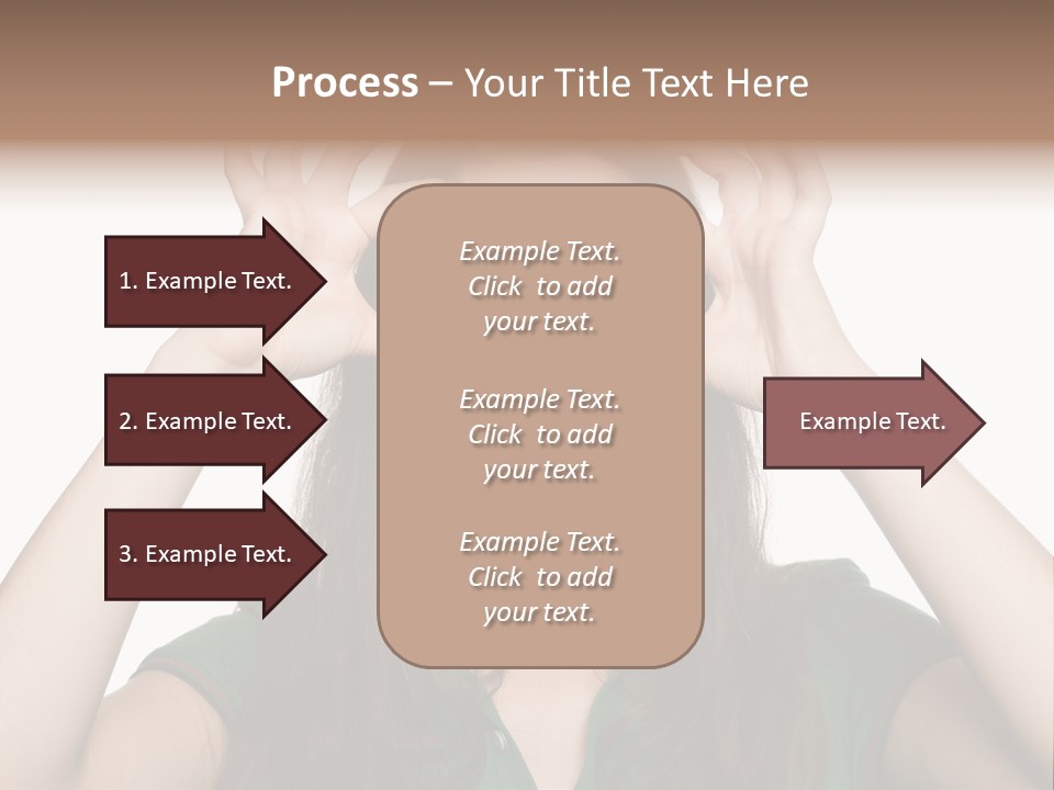 Vegetarian Drop Nature PowerPoint Template
