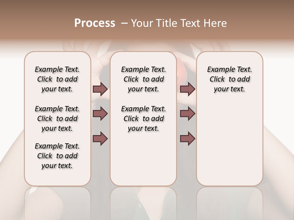 Vegetarian Drop Nature PowerPoint Template