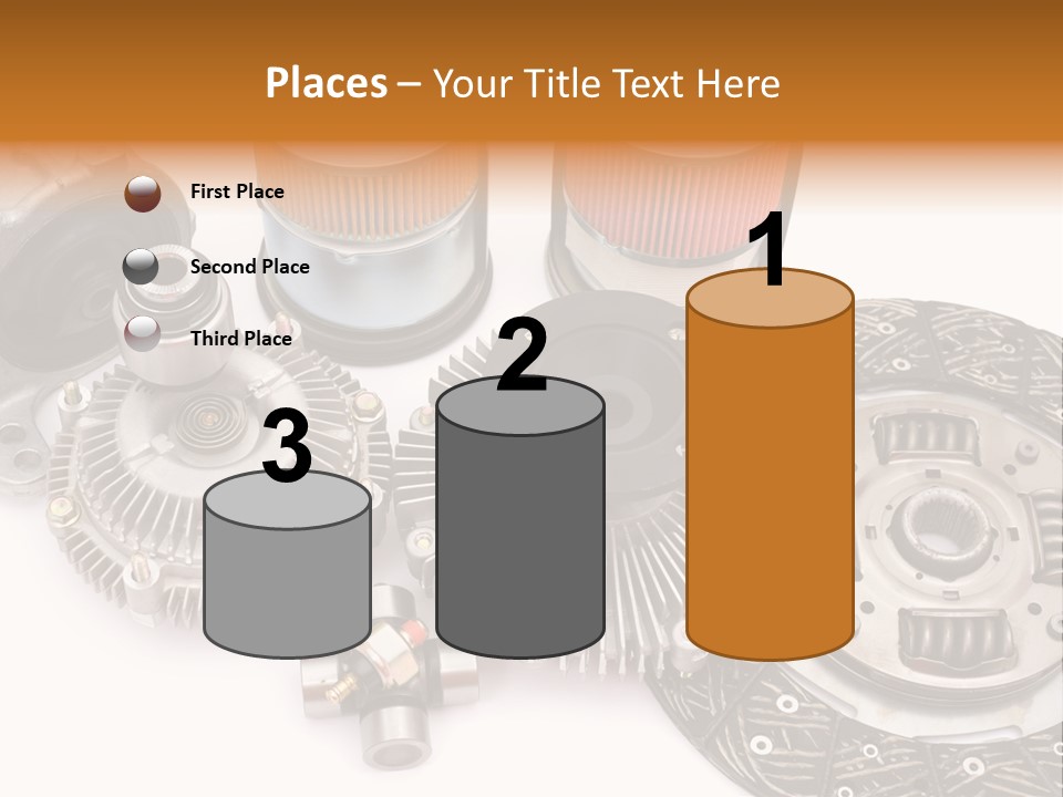 Car Spare Parts PowerPoint Template