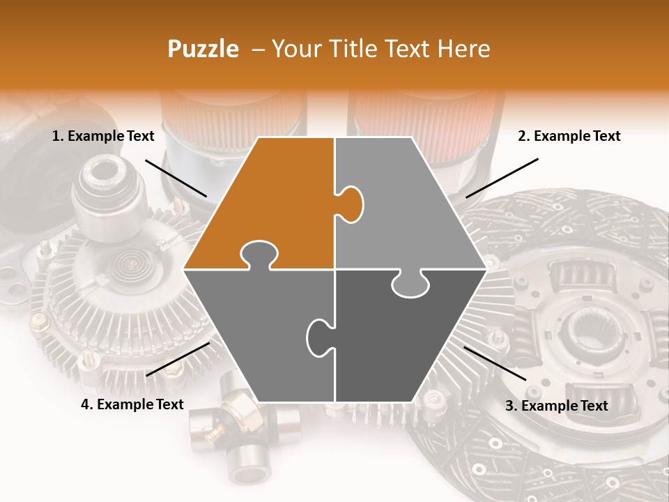 Car Spare Parts PowerPoint Template