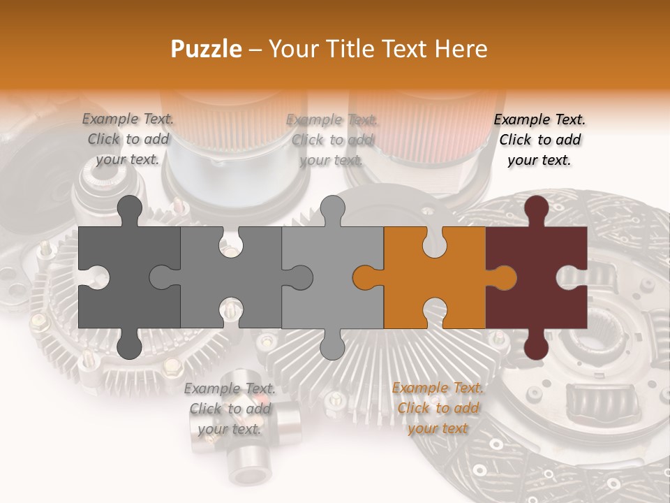 Car Spare Parts PowerPoint Template