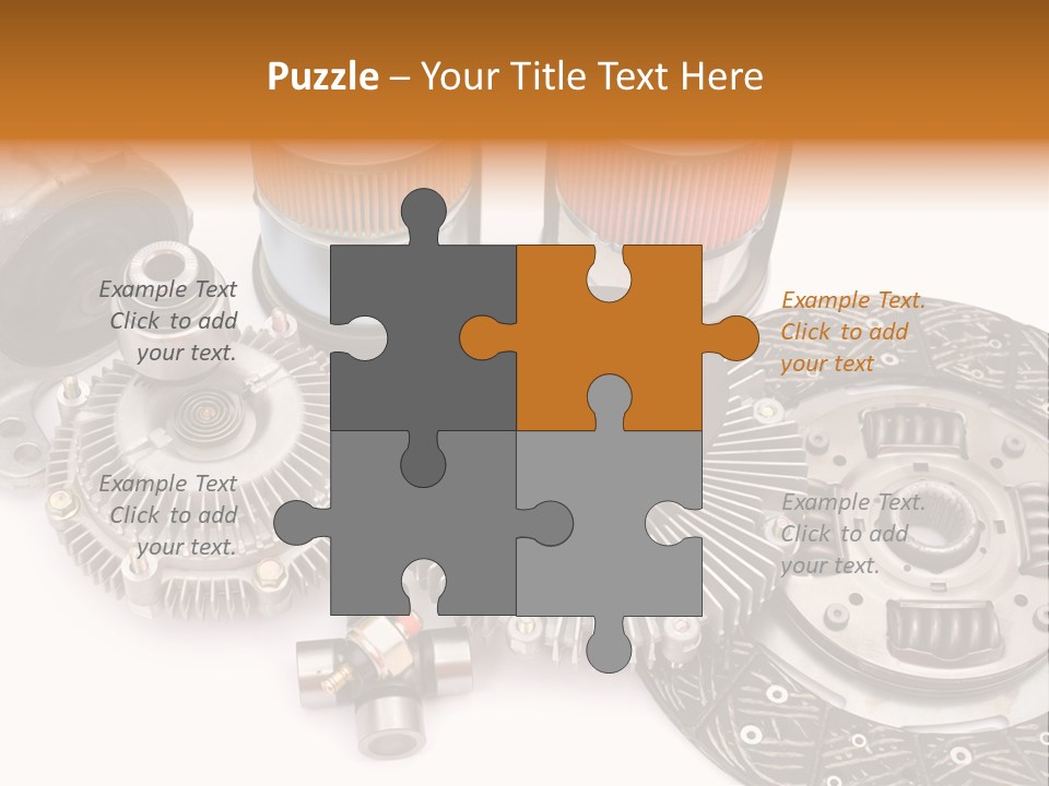 Car Spare Parts PowerPoint Template