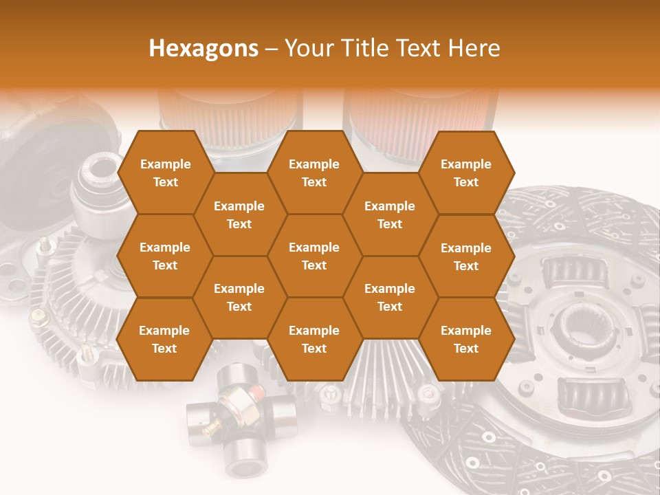 Car Spare Parts PowerPoint Template