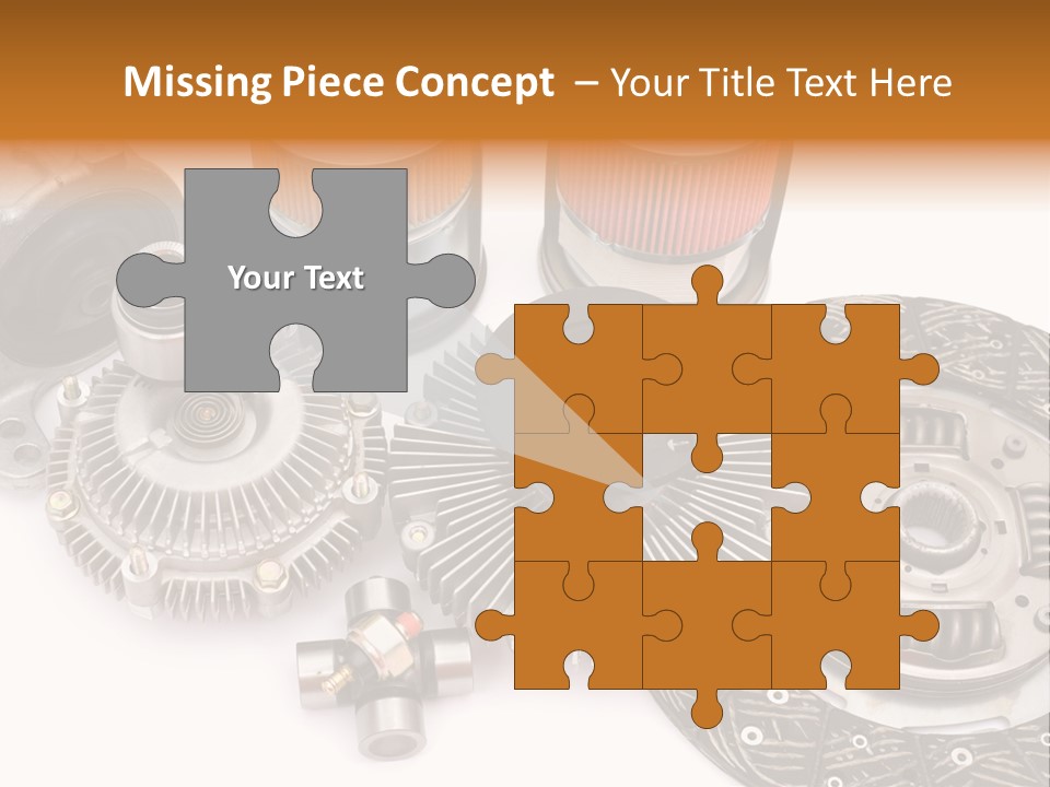 Car Spare Parts PowerPoint Template