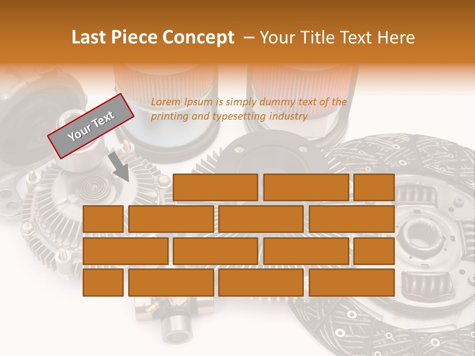 Car Spare Parts PowerPoint Template