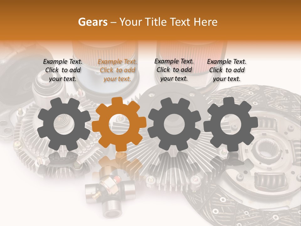 Car Spare Parts PowerPoint Template