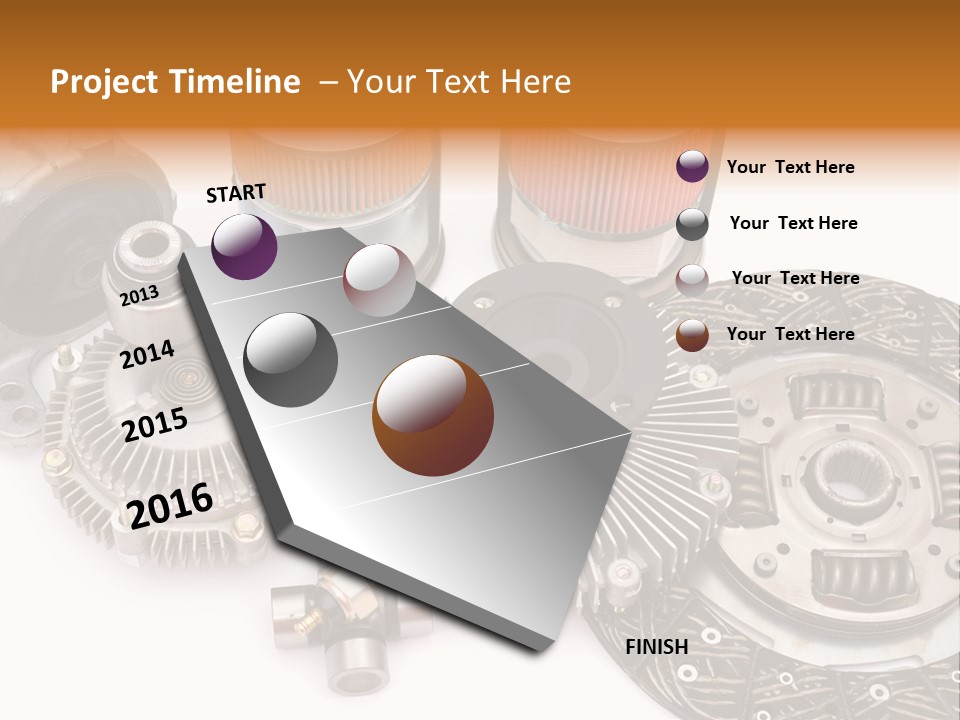 Car Spare Parts PowerPoint Template