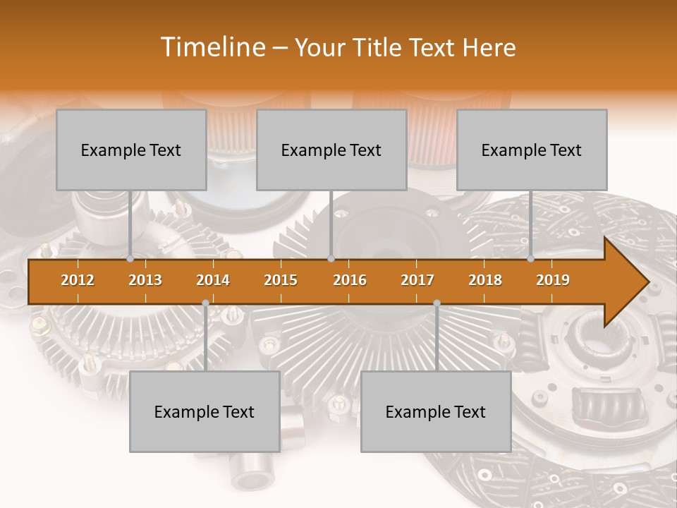 Car Spare Parts PowerPoint Template