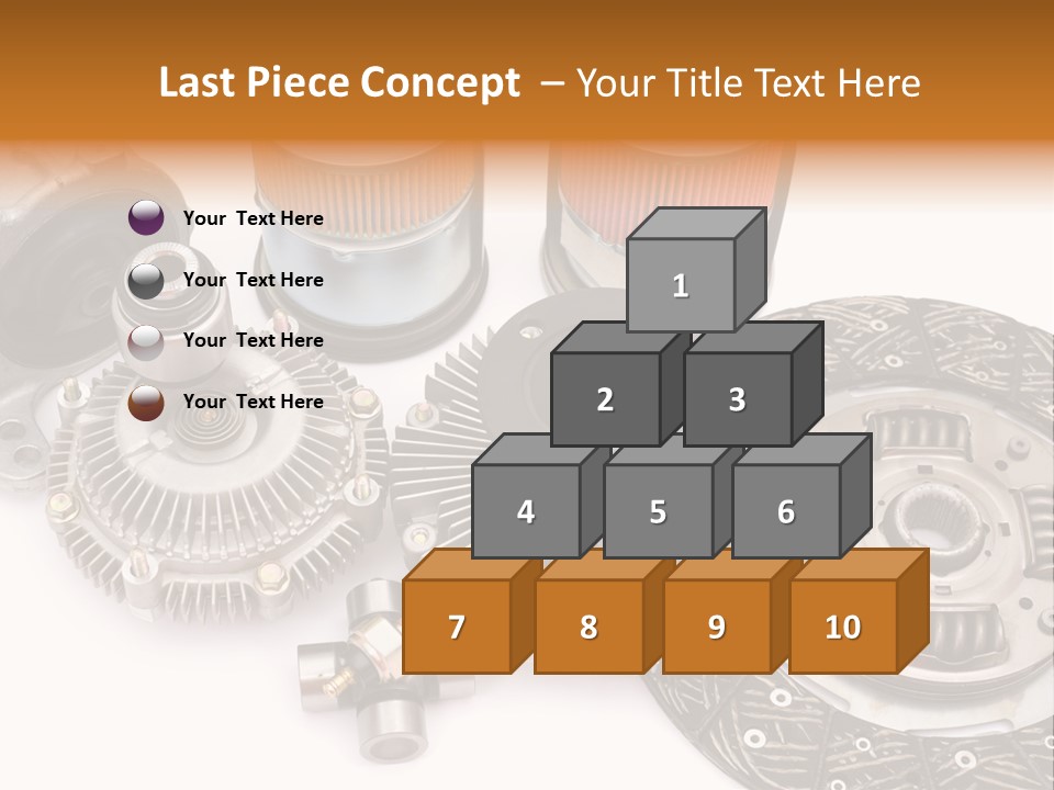 Car Spare Parts PowerPoint Template