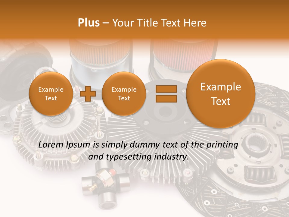 Car Spare Parts PowerPoint Template