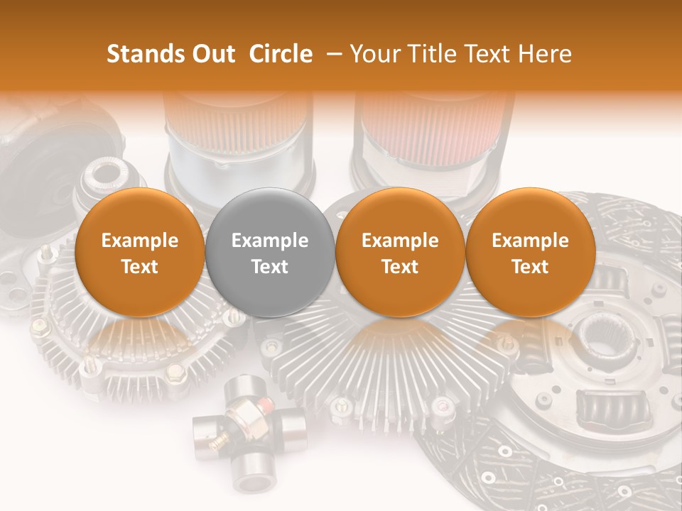 Car Spare Parts PowerPoint Template
