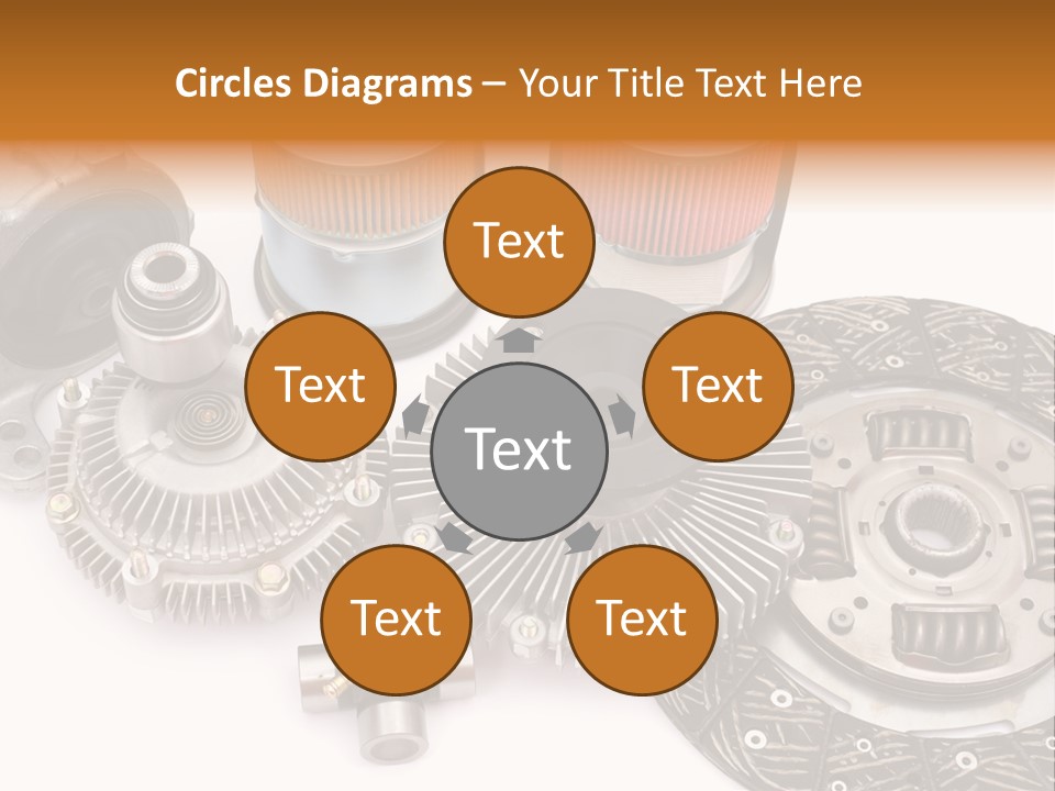 Car Spare Parts PowerPoint Template