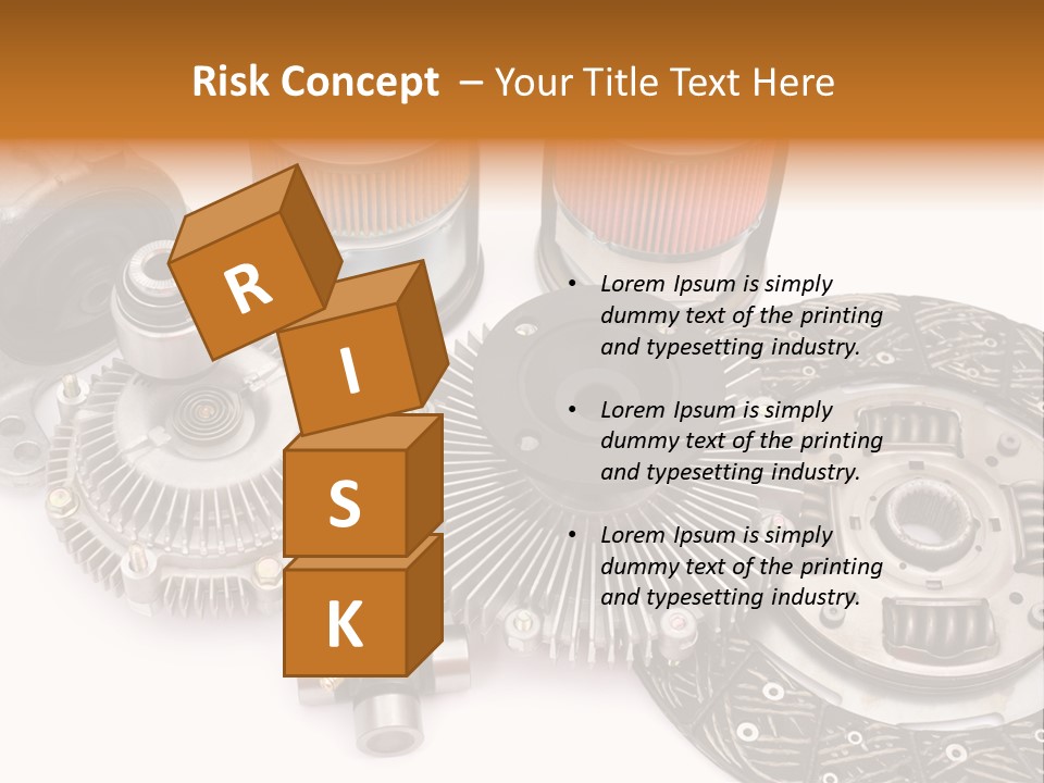 Car Spare Parts PowerPoint Template