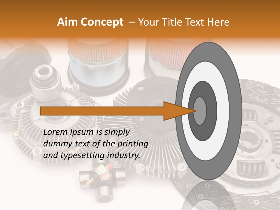 Car Spare Parts PowerPoint Template