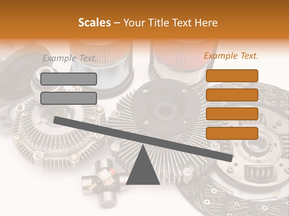 Car Spare Parts PowerPoint Template
