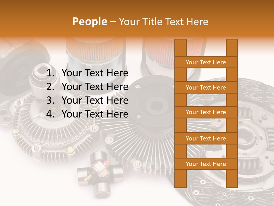 Car Spare Parts PowerPoint Template