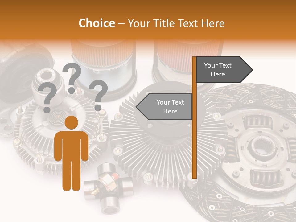 Car Spare Parts PowerPoint Template