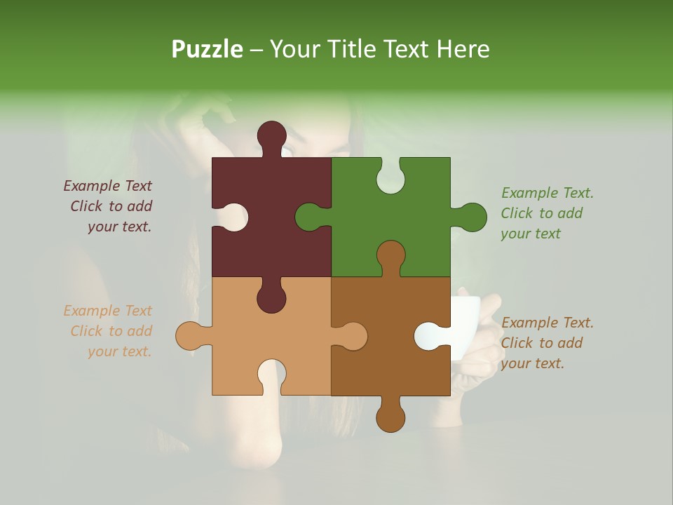 Clean Health Style PowerPoint Template