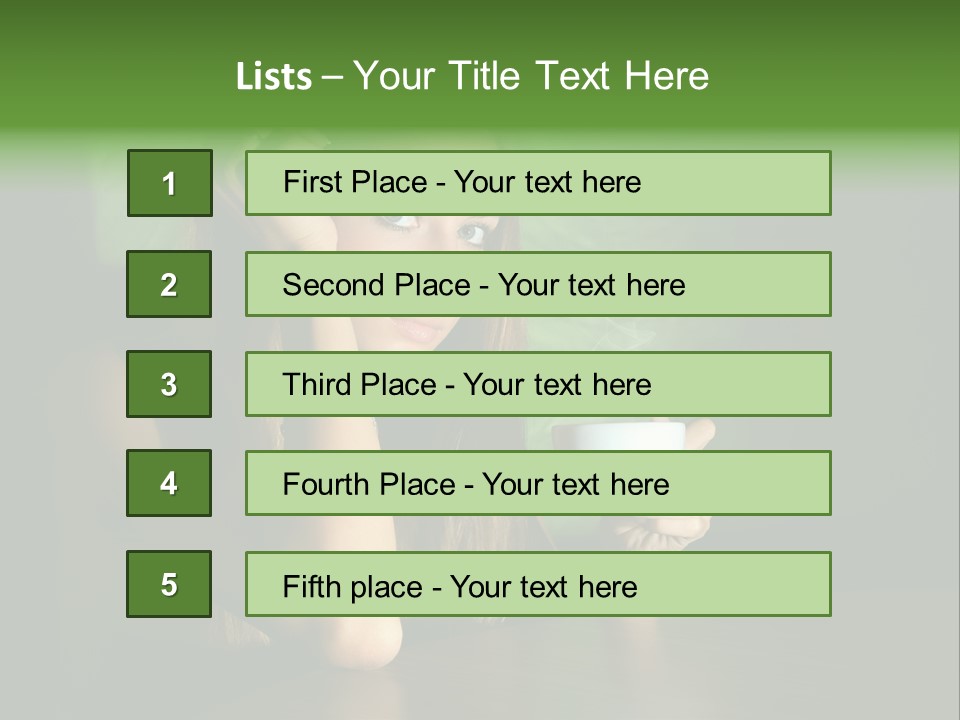 Clean Health Style PowerPoint Template