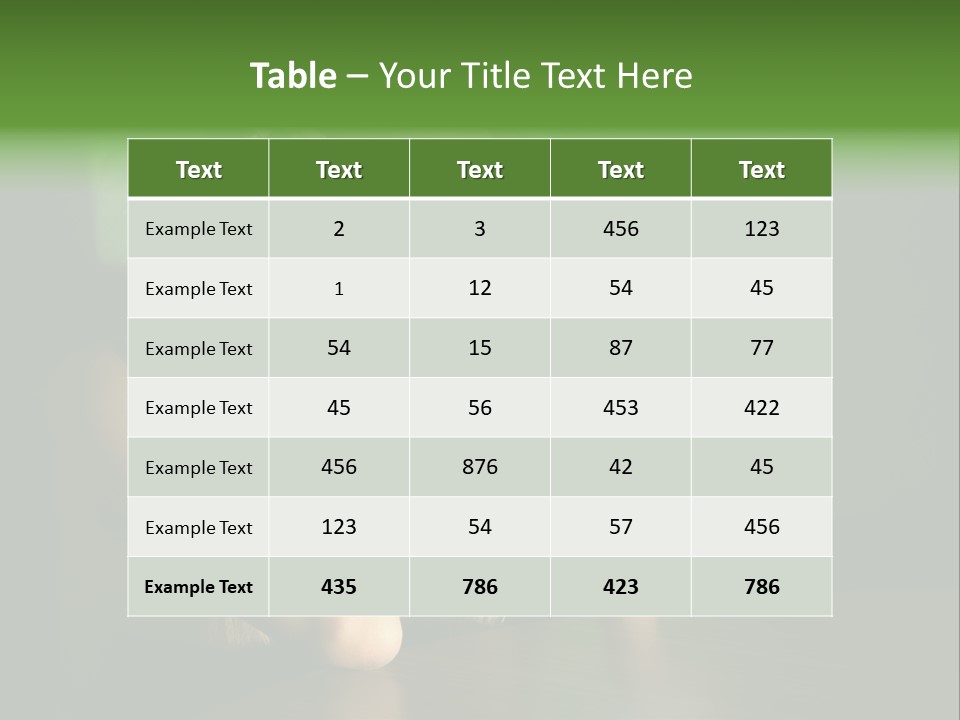 Clean Health Style PowerPoint Template