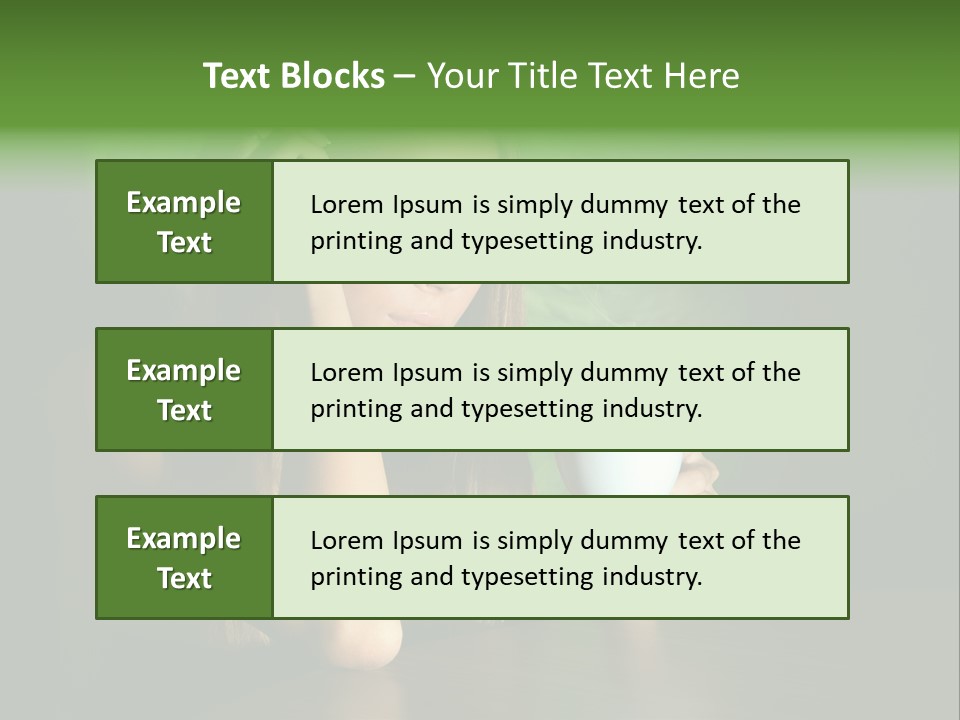 Clean Health Style PowerPoint Template