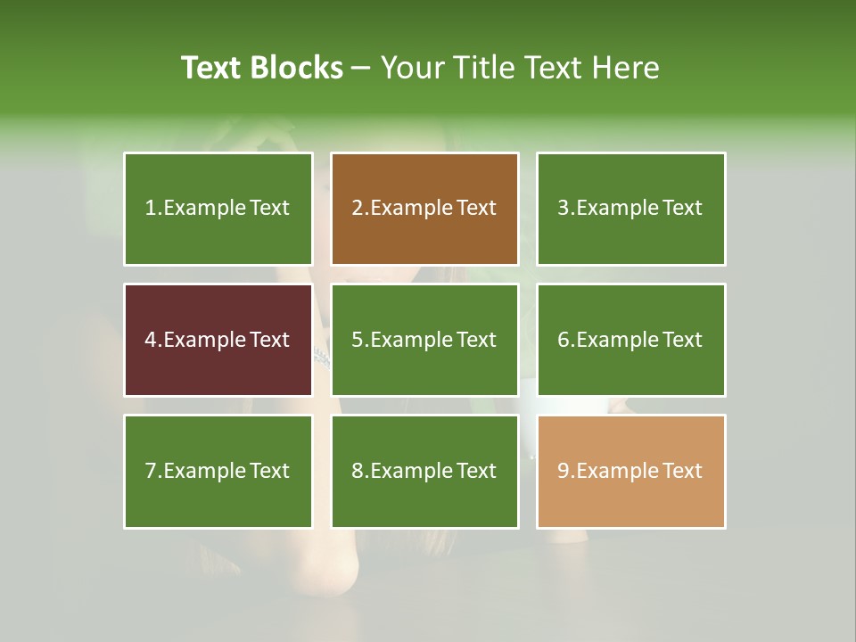 Clean Health Style PowerPoint Template
