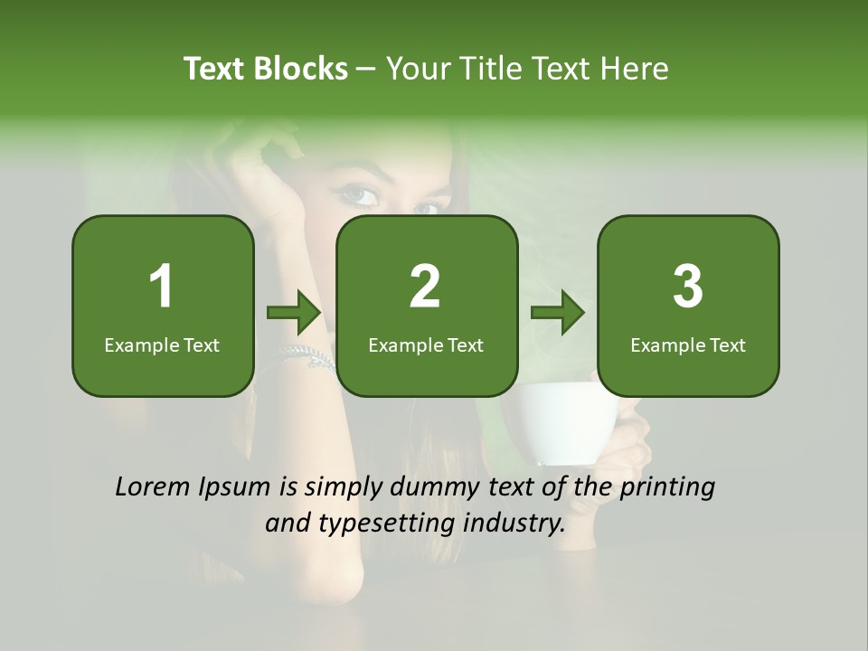 Clean Health Style PowerPoint Template
