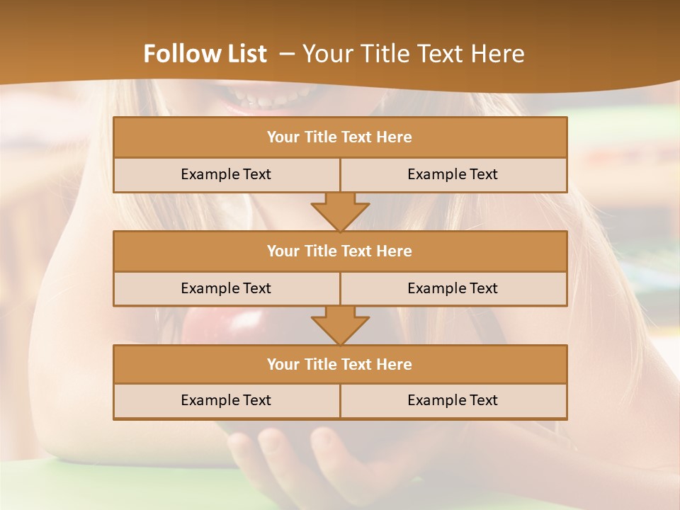 Back To School Healthy PowerPoint Template