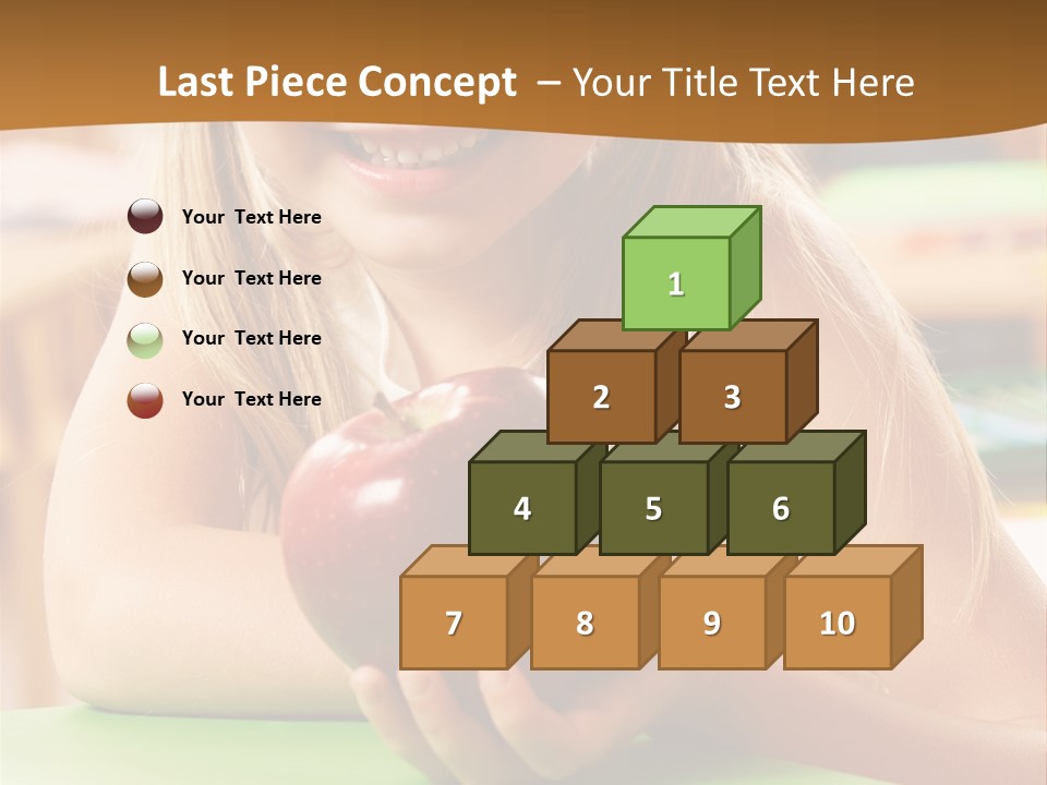 Back To School Healthy PowerPoint Template