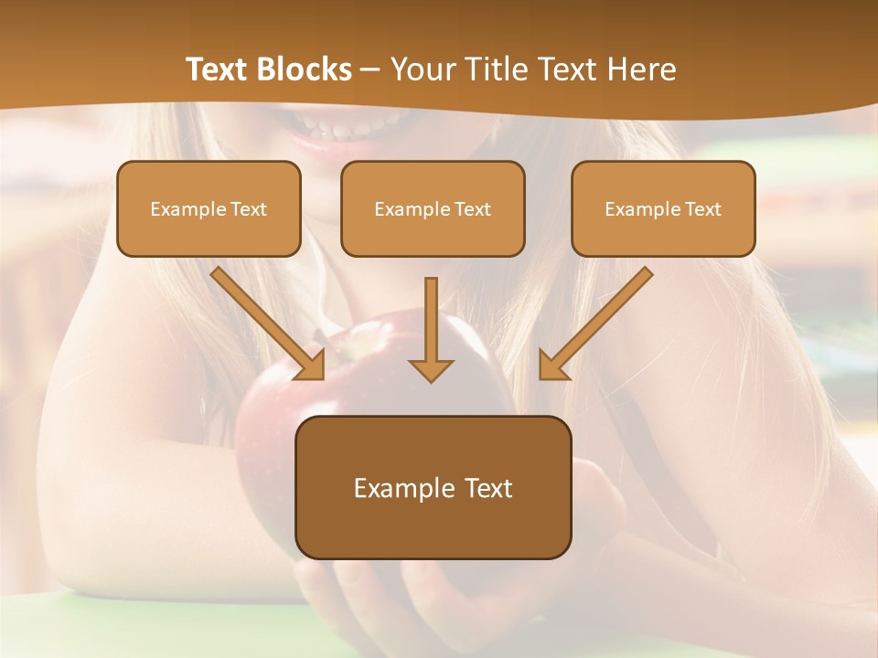 Back To School Healthy PowerPoint Template