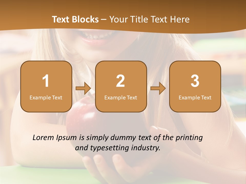 Back To School Healthy PowerPoint Template