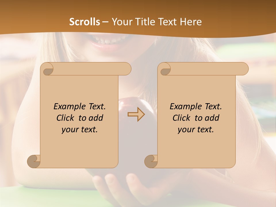Back To School Healthy PowerPoint Template