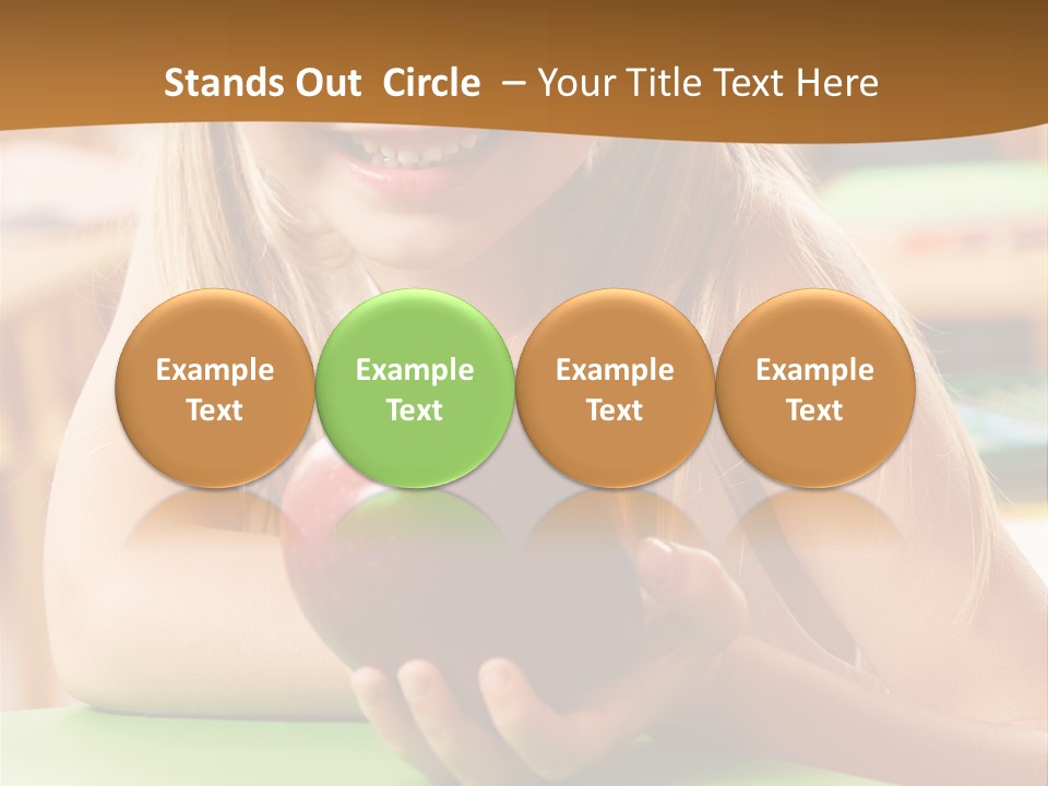 Back To School Healthy PowerPoint Template