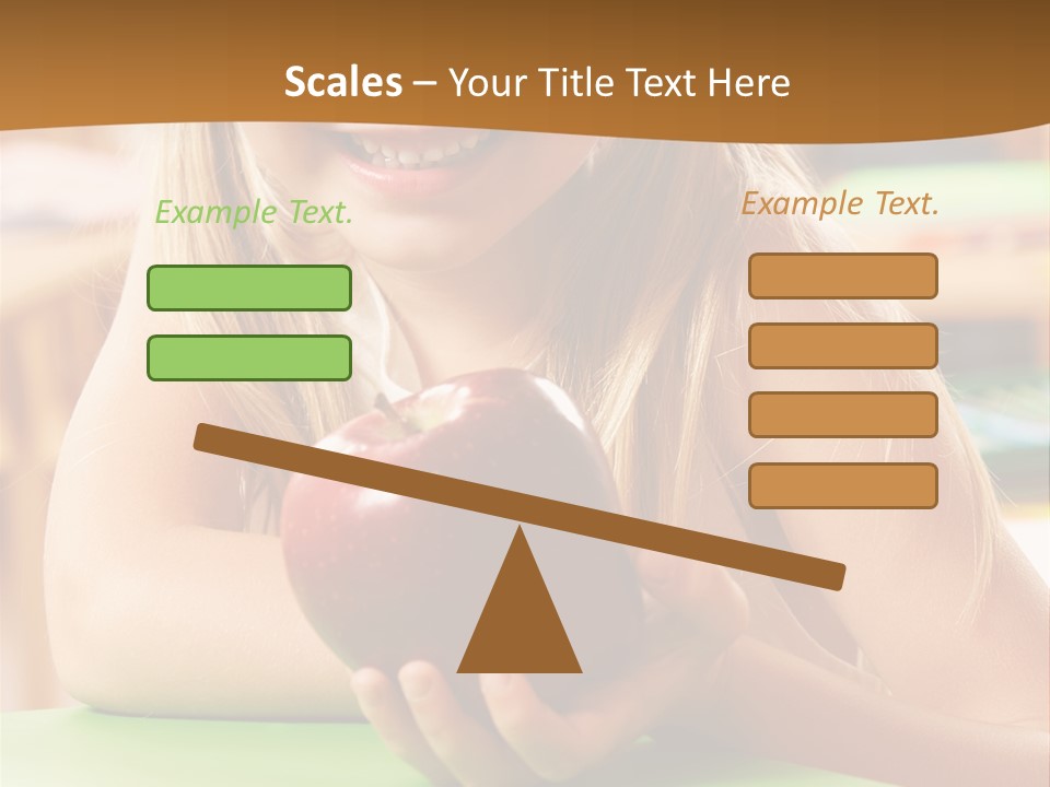 Back To School Healthy PowerPoint Template