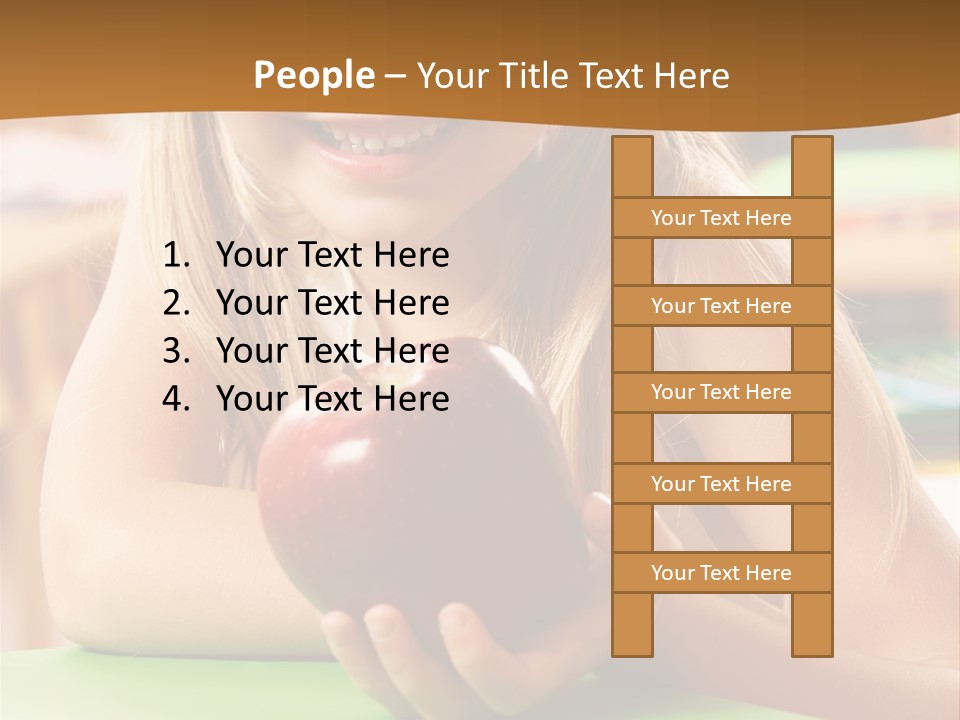 Back To School Healthy PowerPoint Template