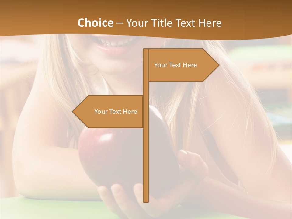 Back To School Healthy PowerPoint Template