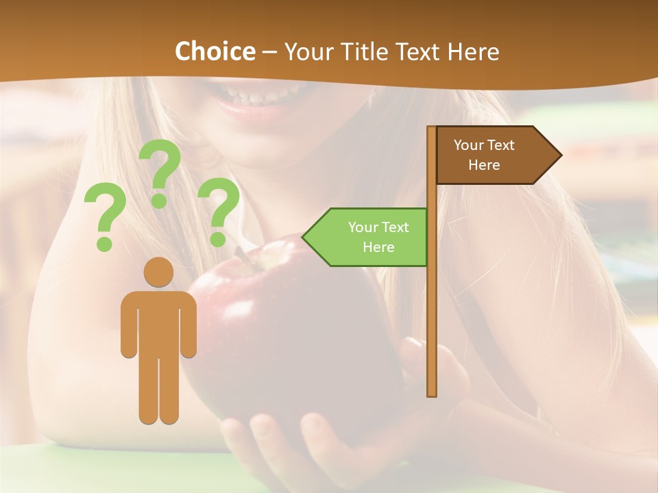 Back To School Healthy PowerPoint Template