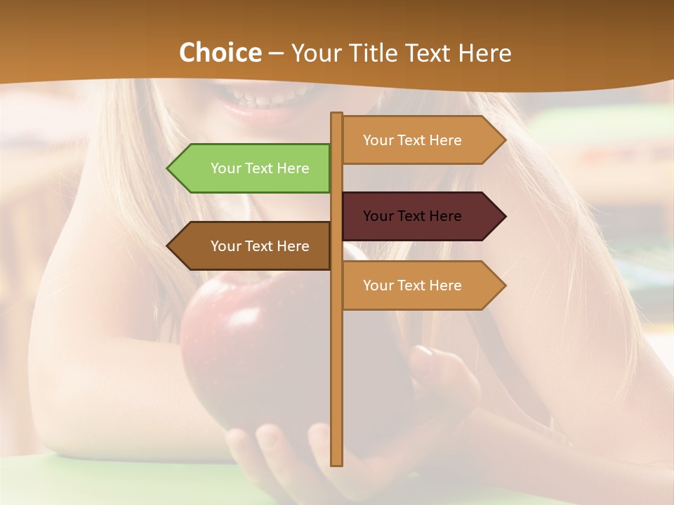 Back To School Healthy PowerPoint Template