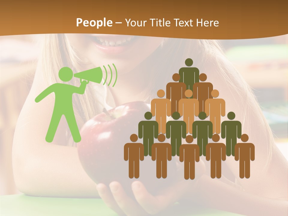 Back To School Healthy PowerPoint Template