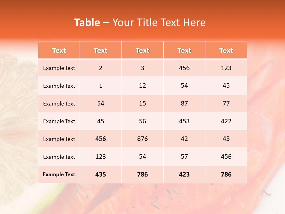 Eating Pink Piece PowerPoint Template