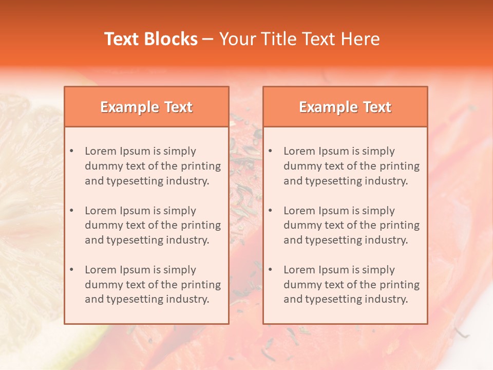 Eating Pink Piece PowerPoint Template