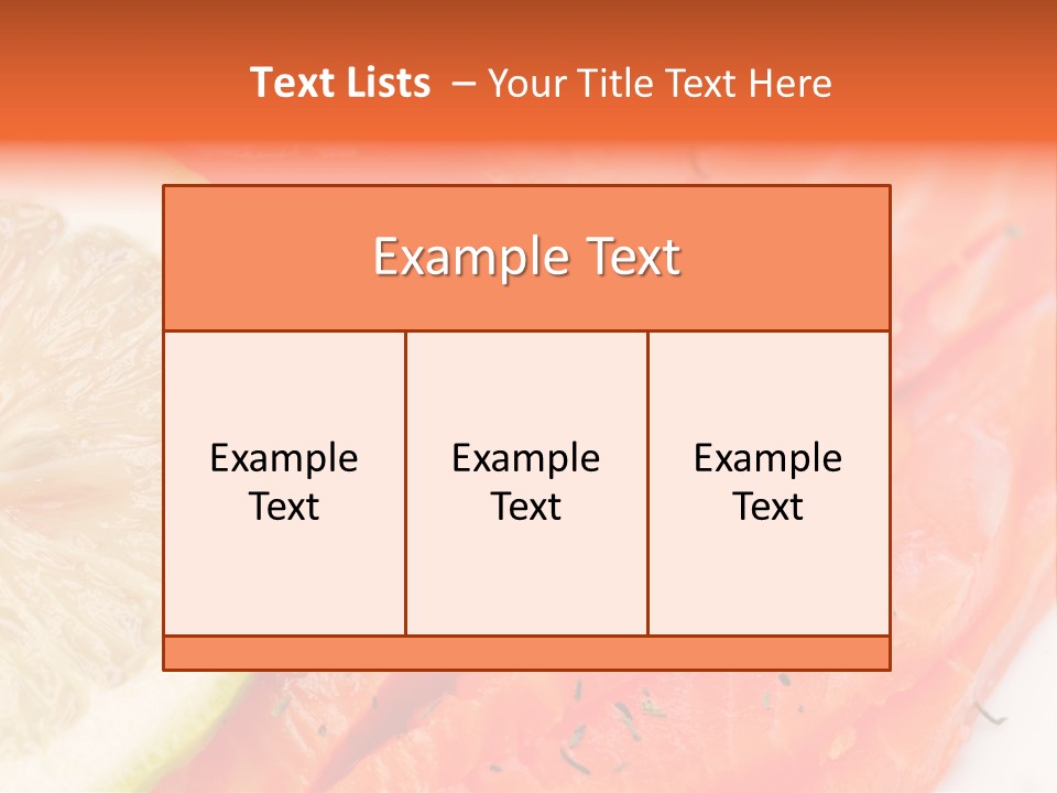 Eating Pink Piece PowerPoint Template