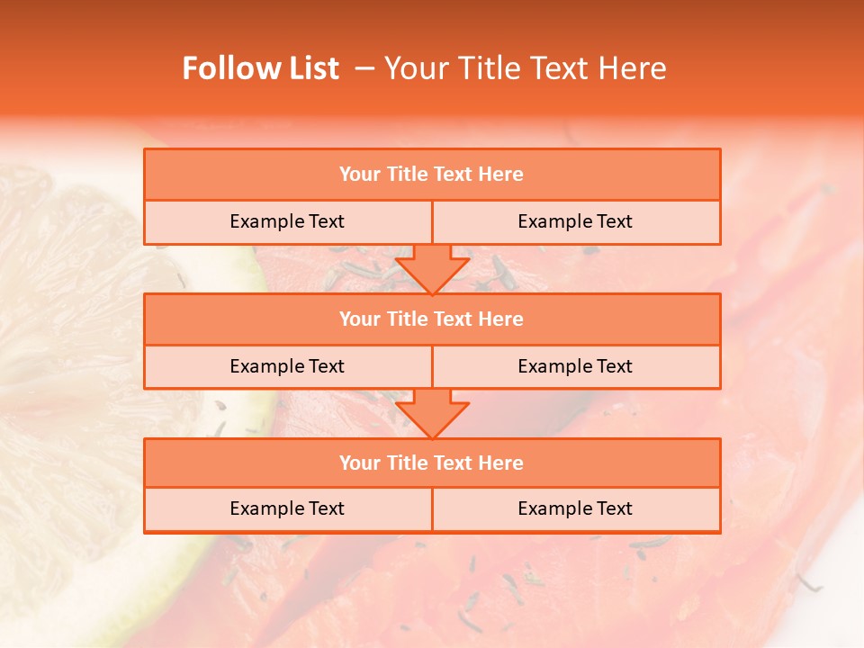 Eating Pink Piece PowerPoint Template