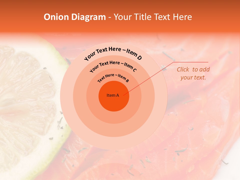 Eating Pink Piece PowerPoint Template