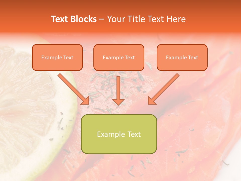 Eating Pink Piece PowerPoint Template